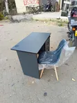 Eames Style Chair and Office Table Set - 1