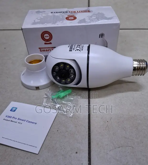 Kamera Smart Net ya Azimio Juu - Bulb ya CCTV - 1
