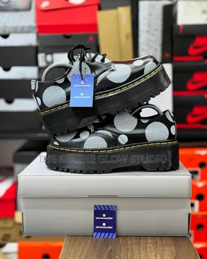 Dr. Martens Polka Dot Boots