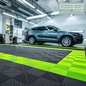 PVC Interlocking Floor Tiles kwa Car Wash & Garage