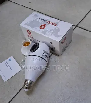 Kamera ya Balbu ya V380 Smart PTZ - Usalama wa 360°