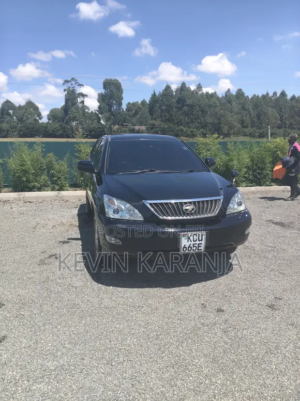 Toyota Harrier 240G 2012 Nyeusi - 1