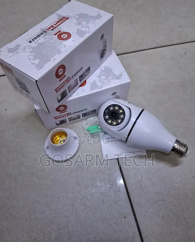 V380Pro Compact Single Lens Bulb Camera - 1