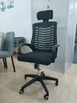 Boss Office Products Headrest Chair - Adjustable Black Mesh - 2