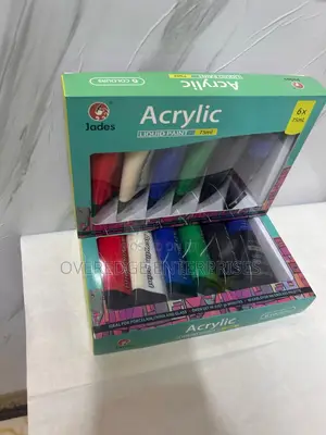Acrylic Paints Set - 6 Pieces