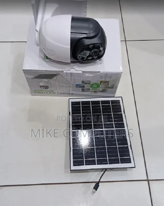 Kamera ya CCTV ya 4G V380 Pro ya Solar yenye Lensi 4 - 1
