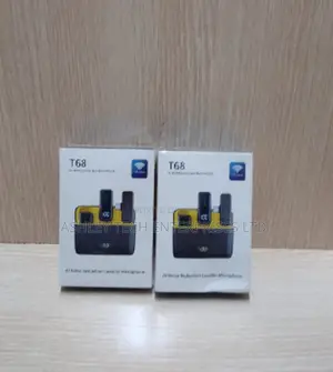 T68 Dual Lavalier Wireless Microphone