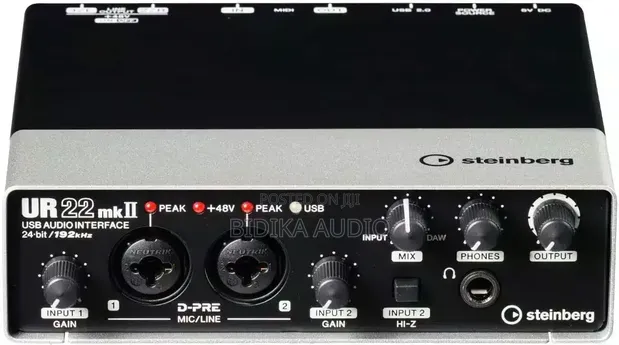 Steinberg UR22MKII 2-Channel USB Audio Interface - 1