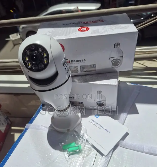 V380 Max WiFi Bulb Camera (Nanny Cam) - 1