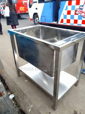 Heavy-Duty Stainless Steel Commercial Sink