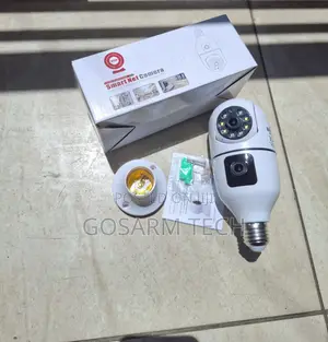 Kamera ya CCTV ya Bulb ya WiFi ya V380 Pro 4MP Dual Lens