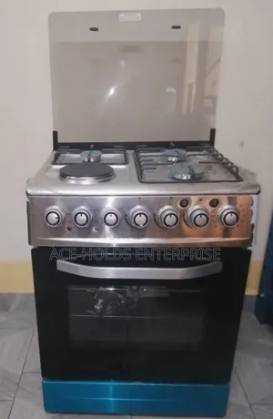 Sarahtech 60x60 Standing Cooker with Rotisserie