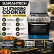 Jiko la Sarahtech 60x60 la Kusimama na Rotisserie - 2