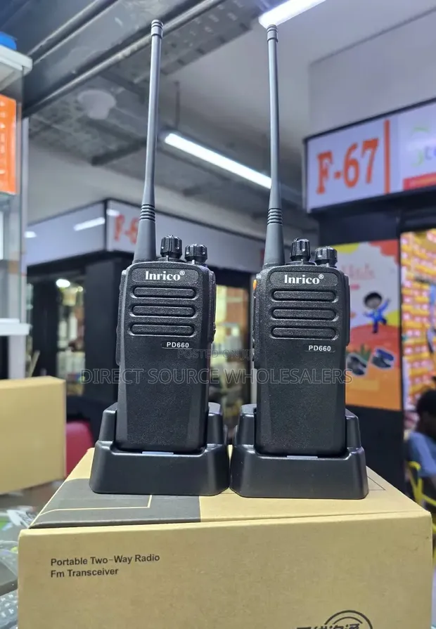 Inrico PD660 Long Range Walkie Talkie 8W - 1