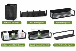 7Pcs Multipurpose Metal Organizers - Magnetic