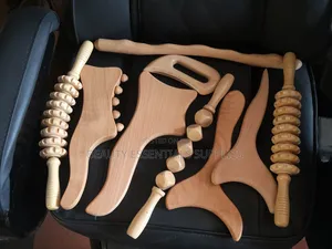 Kifaa cha Massage ya Mwili cha Tiba ya Mbao