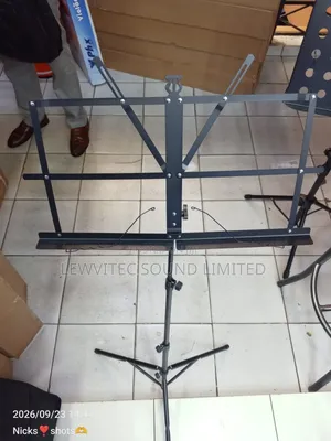 Stendi ya Muziki inayokunjwa na Mfuko