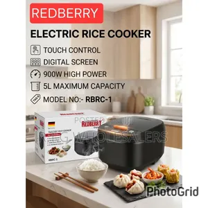 Redberry Premium Electric Smart Rice Cooker 5L