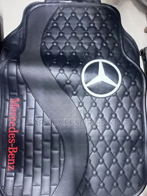 Mercedes-Benz 5-Piece Rubber Car Floor Mats (Mpya Kabisa)