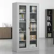 Glass Door Office Storage Cabinet - 2