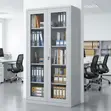 Glass Door Office Storage Cabinet - 4