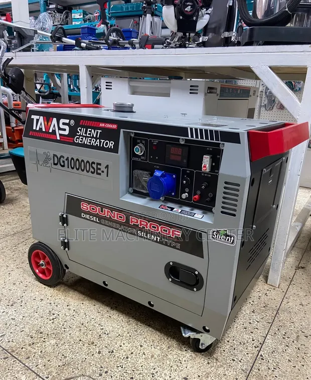Tavas DG10000SE-1 Soundproof Diesel Generator - 1