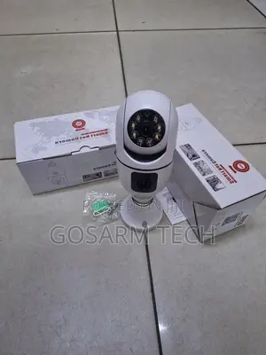 V380 Pro 4MP Dual Lens Bulb PTZ WiFi Camera