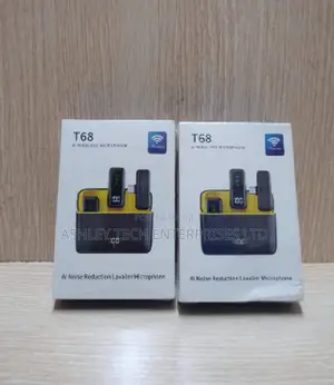 T68 Wireless Lavalier Microphone - Clear & Stable Sound