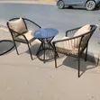 Boss Office Products Meza ya Balcony na Viti 2 - 1