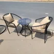 Boss Office Products Meza ya Balcony na Viti 2 - 2