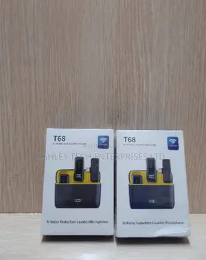 T68 Dual Clip Wireless Microphone