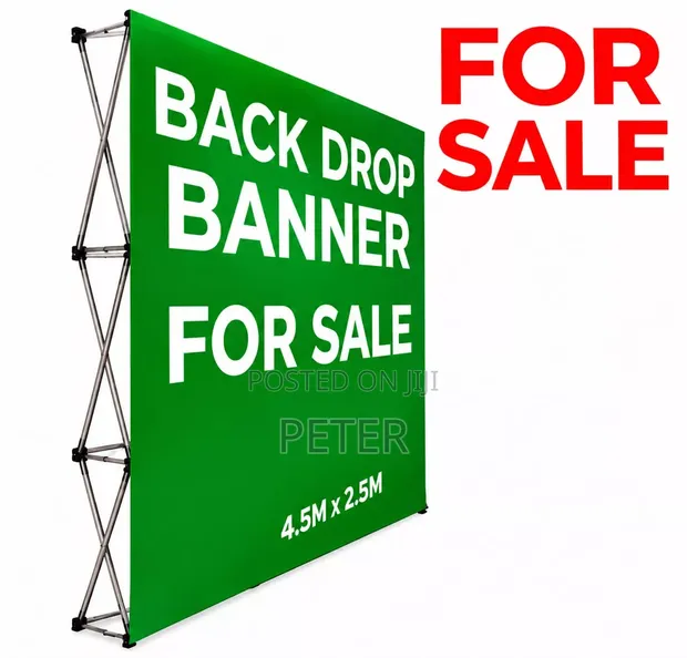 Back Drop Banner kwa Uuzaji - 1