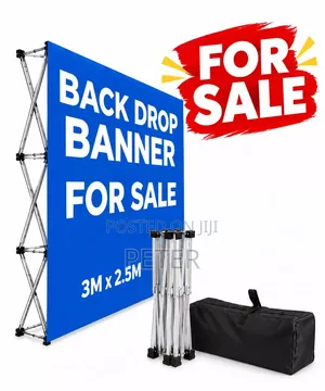 Back Drop Banner kwa Uuzaji