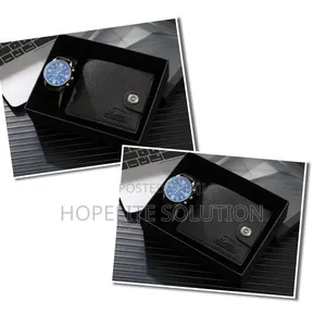 Men's Gift Set: Jesou Collection Watch & Wallet