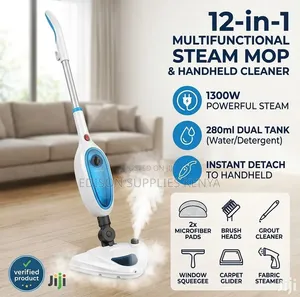 12-in-1 Multifunctional Steam Mop 1300W