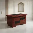 120cm Executive Mahogany Home Office Desk - 3
