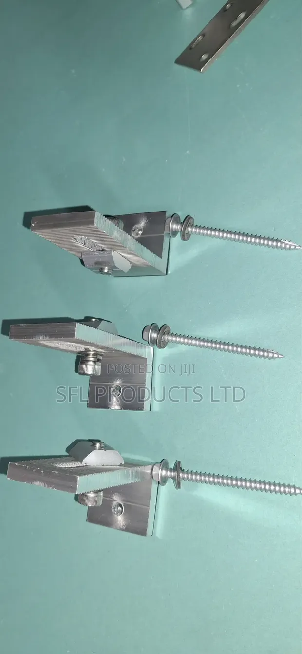 Aluminium Solar Rail L-Foot Mounting Bracket - 1