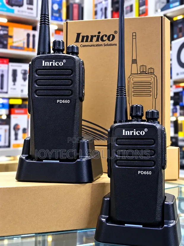 Inrico PD660 Redio ya Walkie Talkie ya Dijitali yenye Masafa Marefu - 1