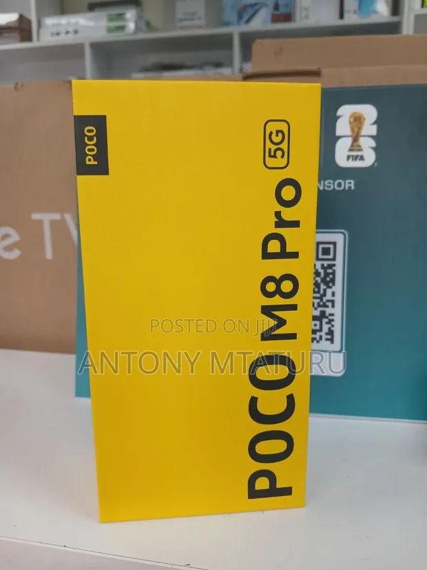 Xiaomi Poco M8 Pro 256GB Mpya Nyeusi - 1