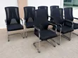 Kiti cha Ofisi cha Mgeni na Mkutano cha Premium Mesh - Nyeusi - 2