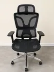 Kiti cha Ofisi cha Ergonomic cha Mesh chenye Kichwa na Msaada wa Kiuno - 1