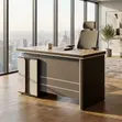 1.2m Home Writing Desk - Gray - 3