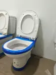 Roca Siza WC Toilet na Cistern na Dekelo la Kiti - 2
