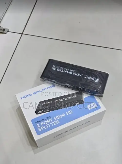 2-Port HDMI Splitter Box (1 Input, 2 Output) - 1