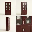 Lockable Mahogany File Cabinet - 3