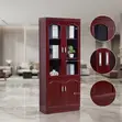 Lockable Mahogany File Cabinet - 4