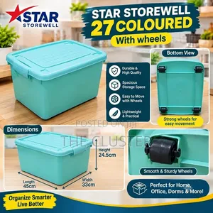 Star Storewell 27 Storage Box with Wheels