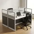 2-Seater Open View Workstation - 2