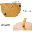 Bamboo Wood Vertical Tissue Holder - 3