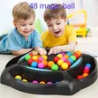 Mchezo wa Bodi wa 48 Ball Beads Magic Chess Puzzle - Rainbow - 3